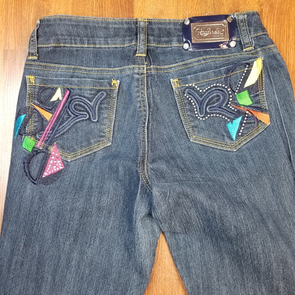VTG ROCAWEAR, Womens Embroidered  Jean's sz 5